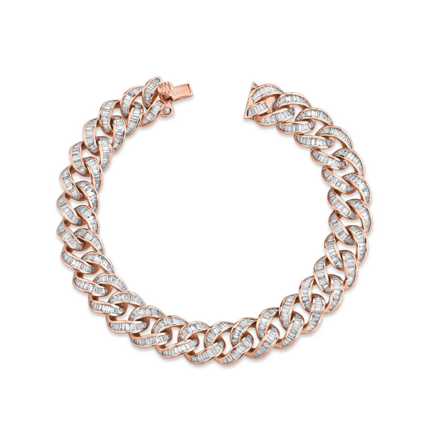 DIAMOND BAGUETTE ESSENTIAL LINK BRACELET - Image 3