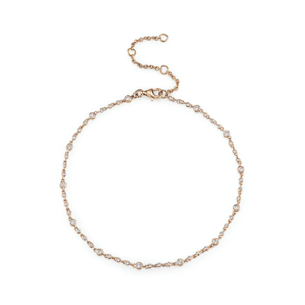 DIAMOND INFINITY ANKLET - Image 3