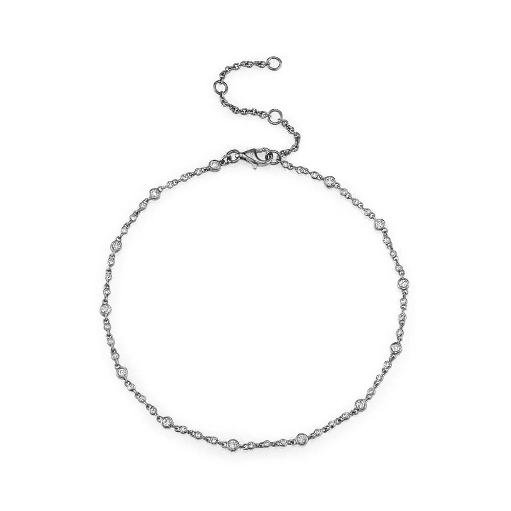 DIAMOND INFINITY ANKLET - Image 4