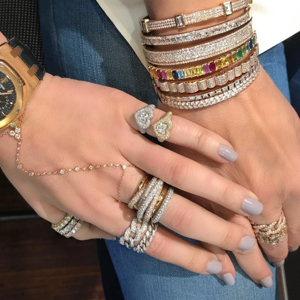 DIAMOND INFINITY HAND CHAIN - Image 5