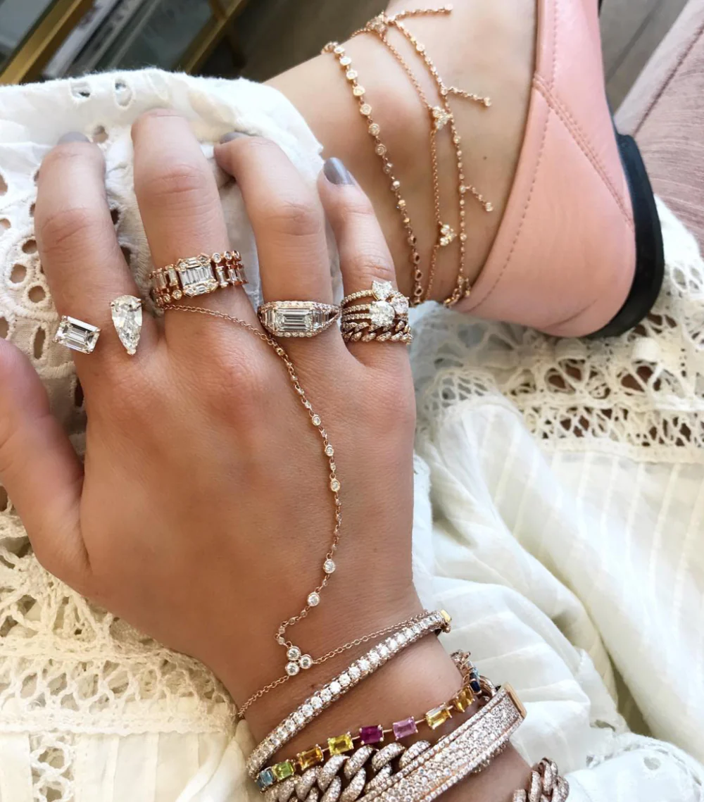 DIAMOND INFINITY HAND CHAIN - Image 7