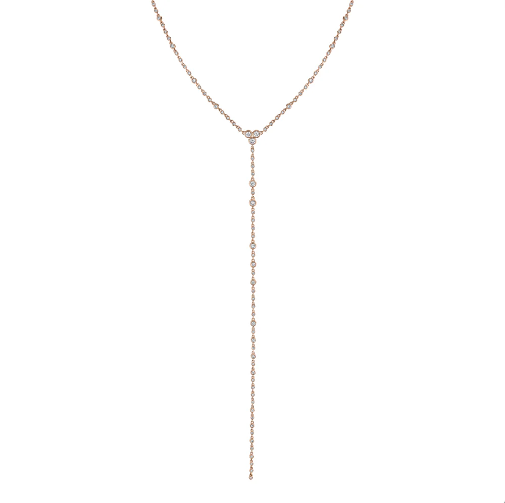 DIAMOND INFINITY Y NECKLACE - Image 3