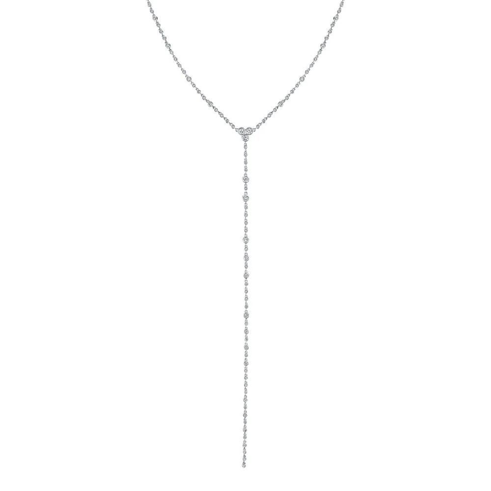 DIAMOND INFINITY Y NECKLACE - Image 4