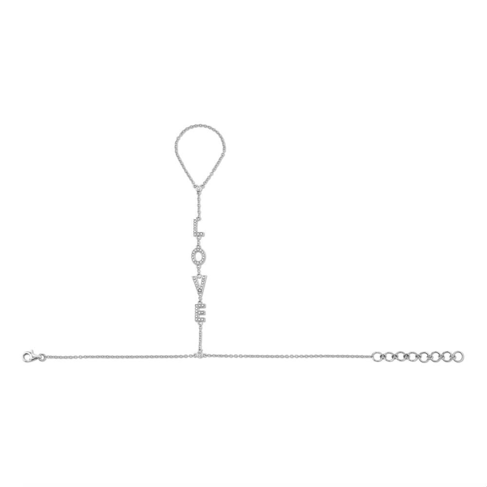 DIAMOND LOVE HAND CHAIN - Image 7