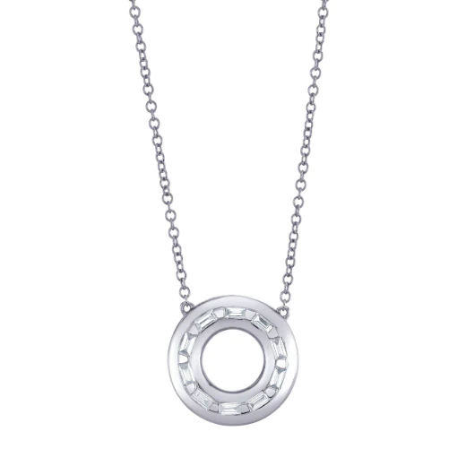 DIAMOND ORBIT PENDANT NECKLACE - Image 3