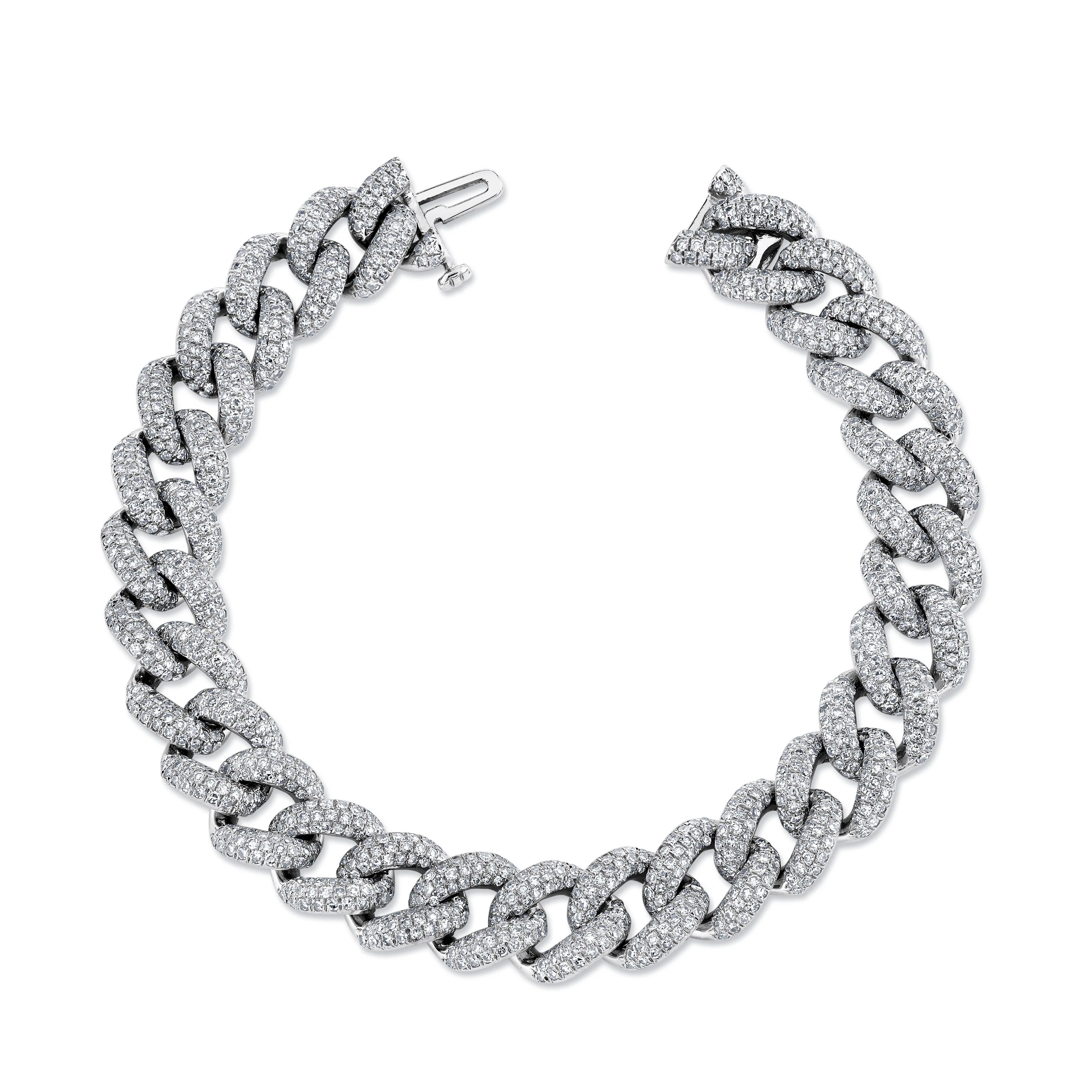 DIAMOND PAVE ESSENTIAL LINK BRACELET - Image 3