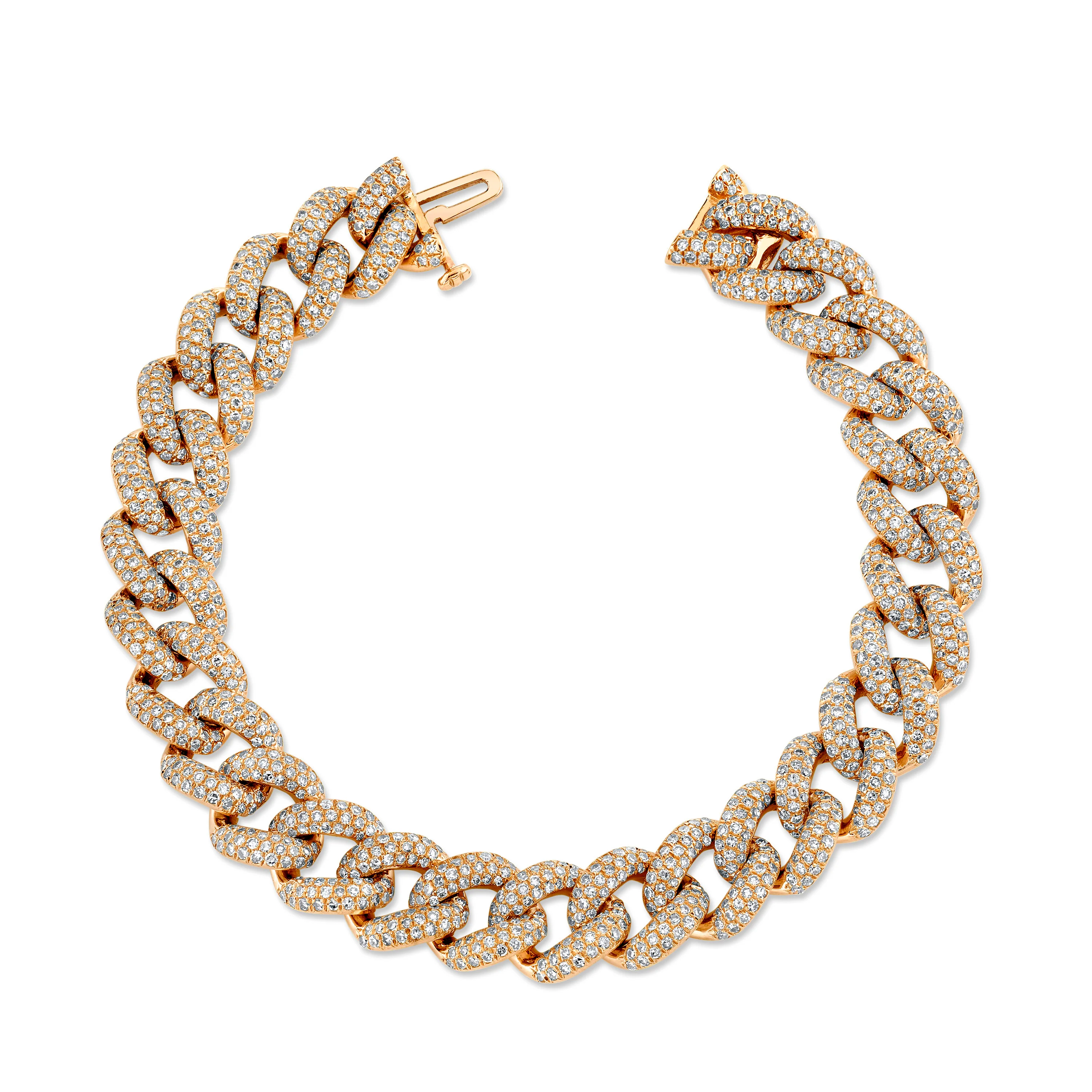 DIAMOND PAVE ESSENTIAL LINK BRACELET - Image 4