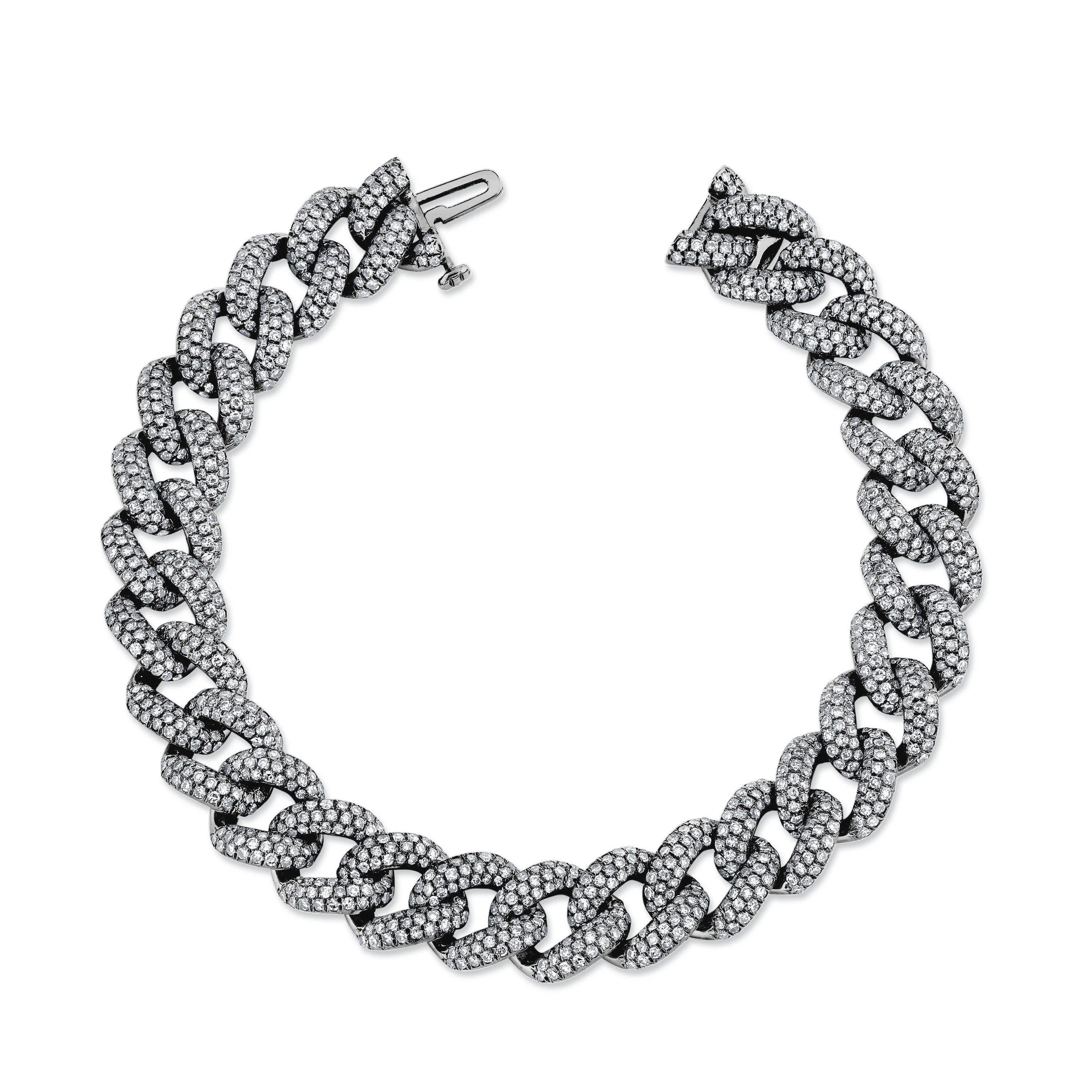 DIAMOND PAVE ESSENTIAL LINK BRACELET - Image 5
