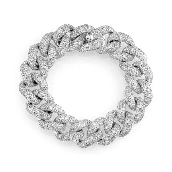DIAMOND PAVE JUMBO LINK BRACELET - Image 4