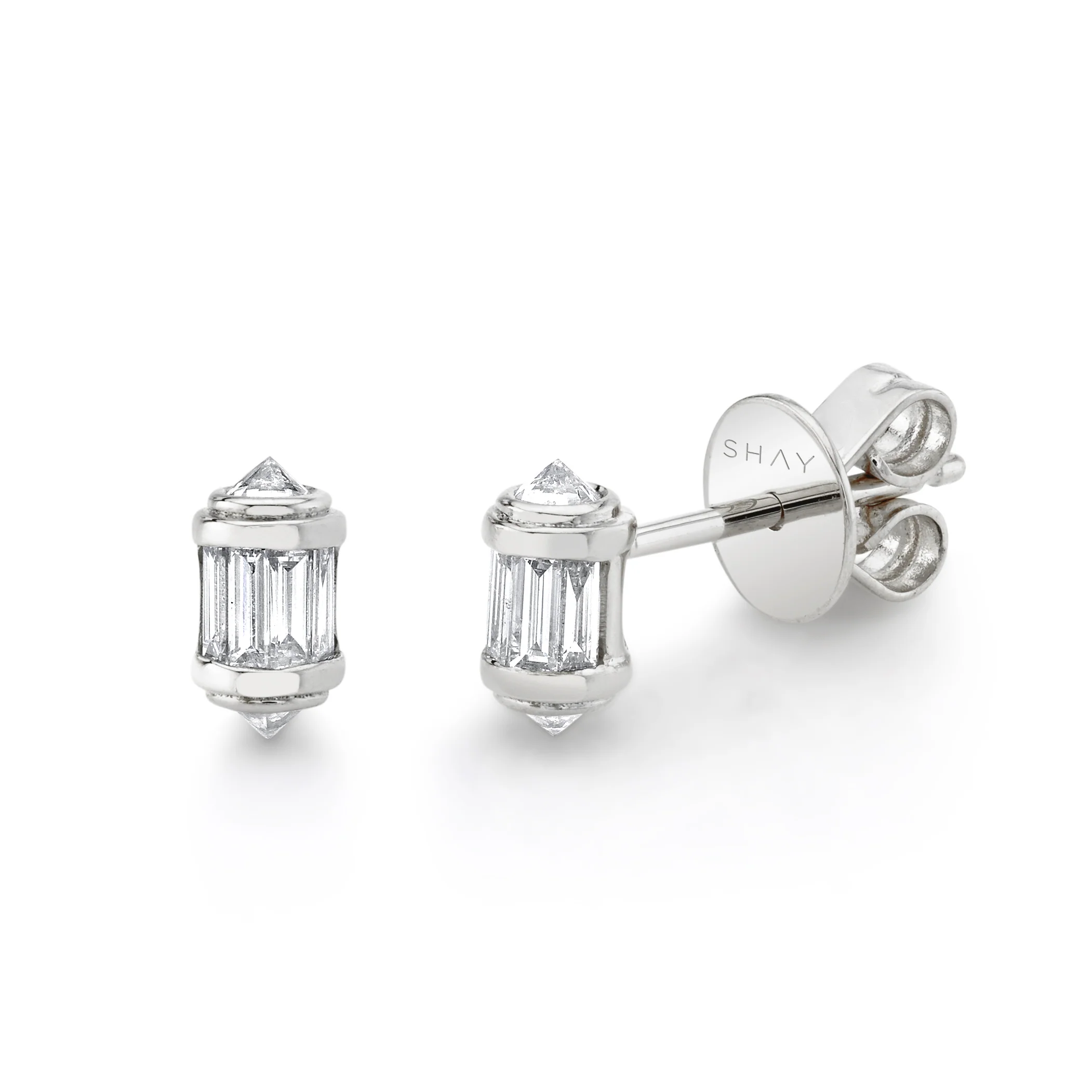 DIAMOND RIPPLE STUDS - Image 3