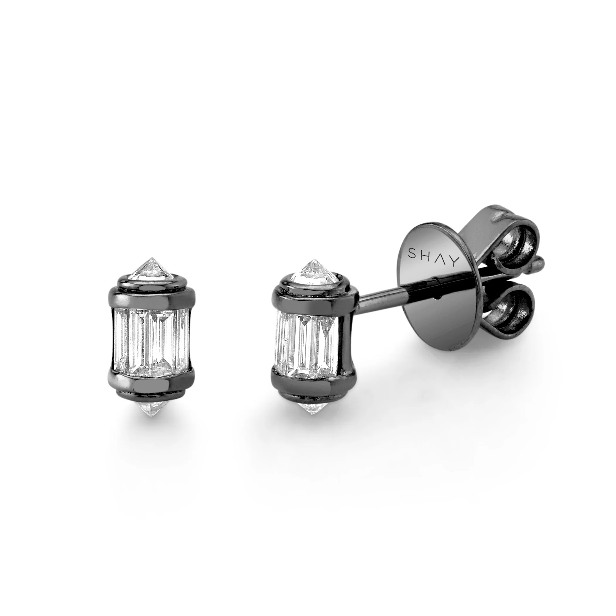 DIAMOND RIPPLE STUDS - Image 5
