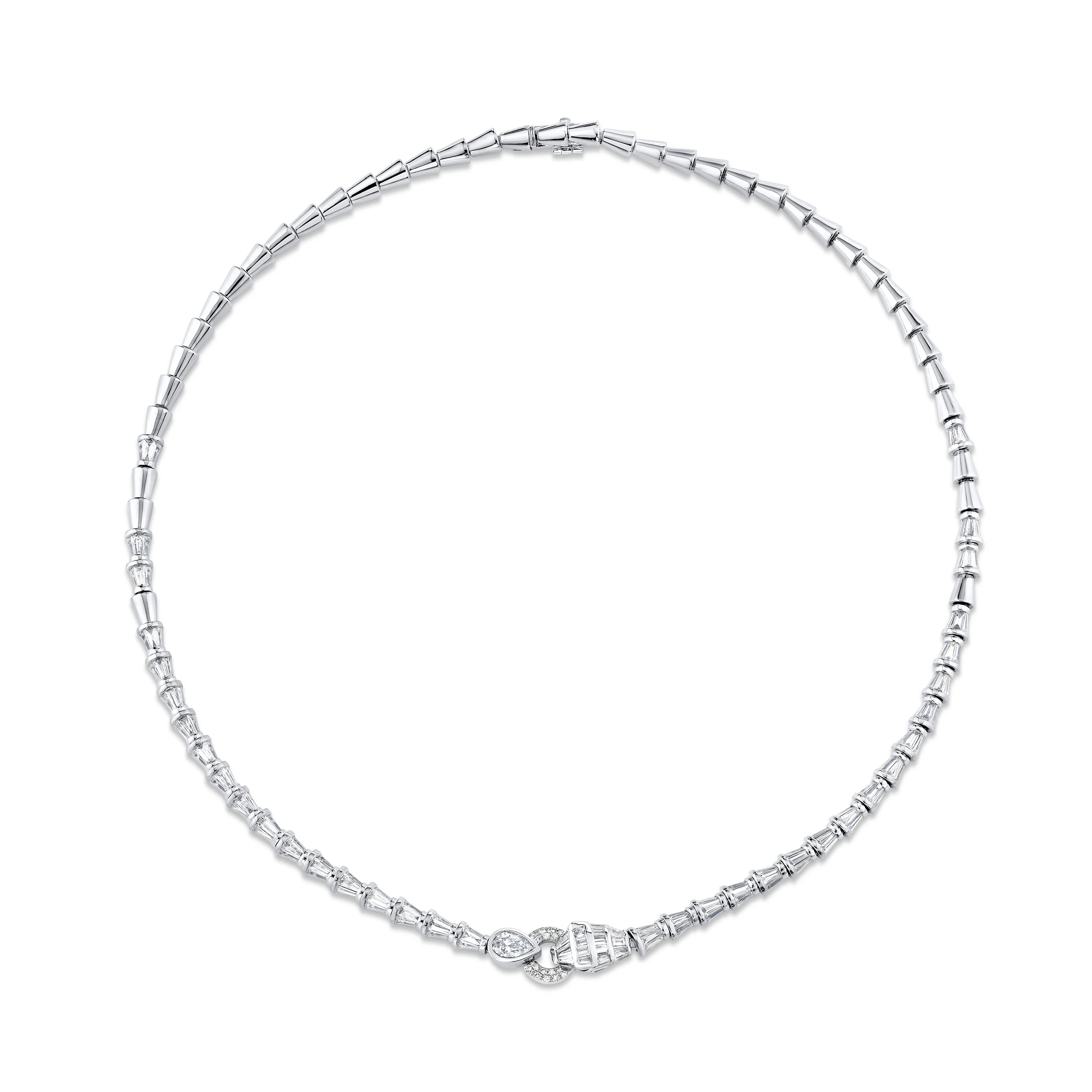 DIAMOND SERPENTINE NECKLACE - Image 3