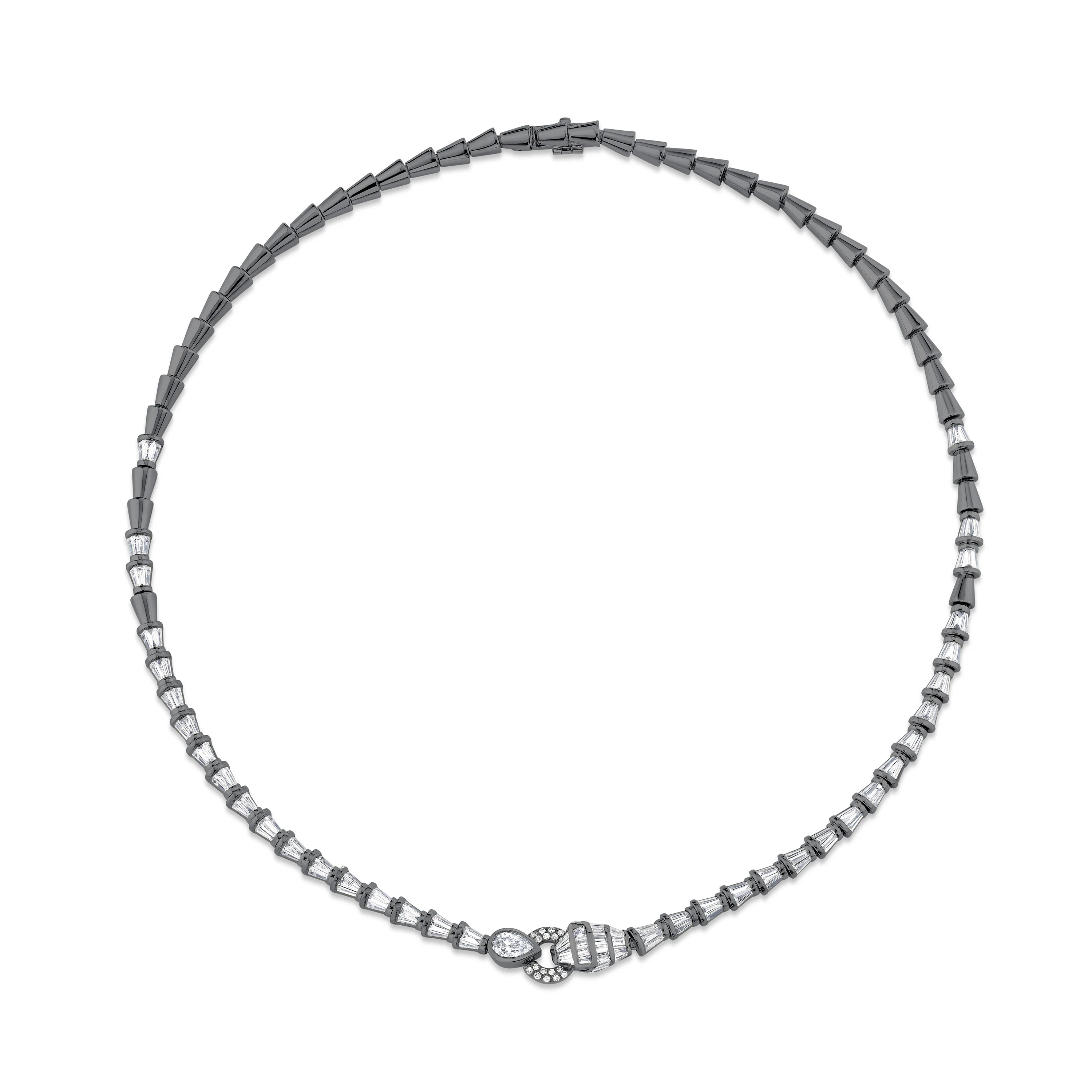 DIAMOND SERPENTINE NECKLACE - Image 5