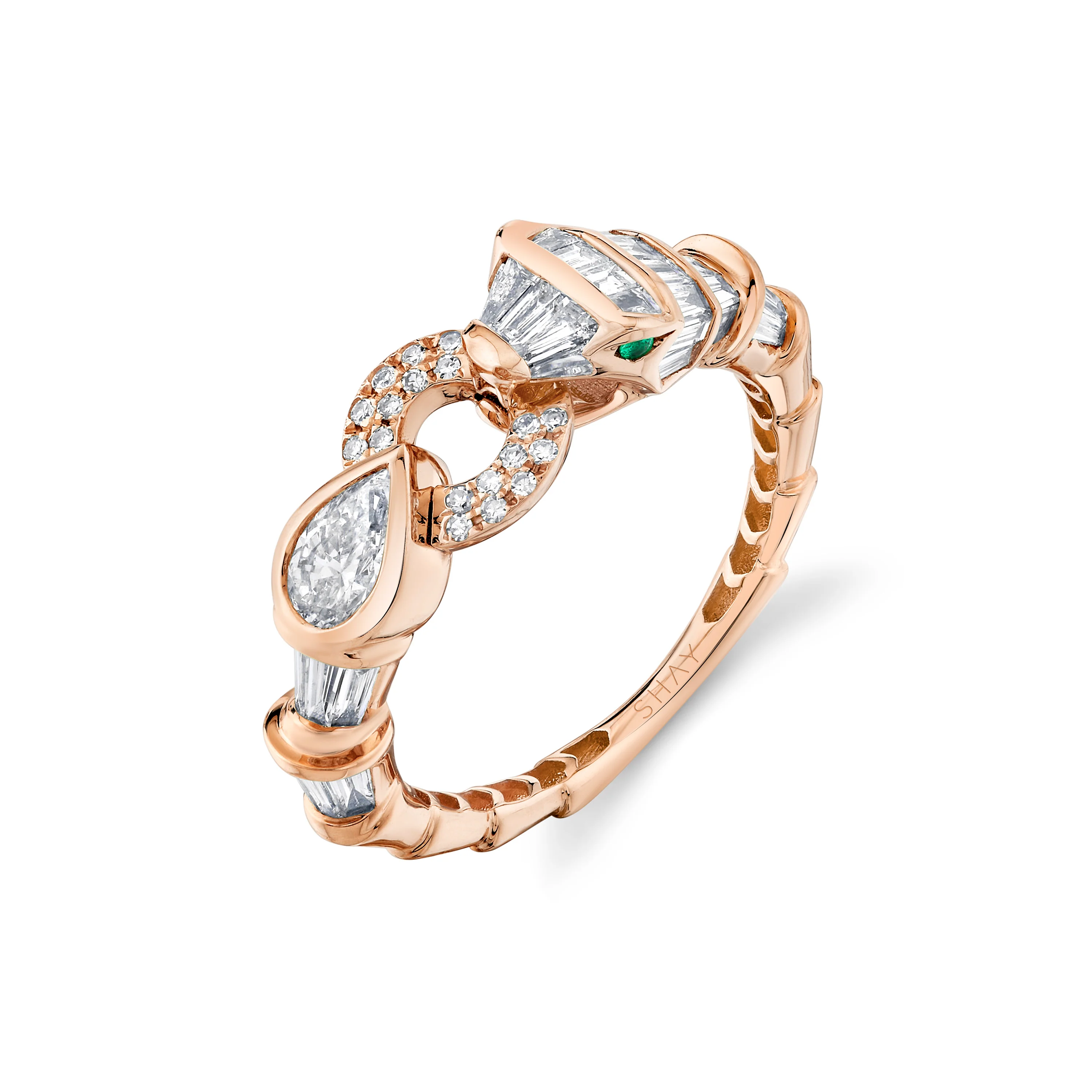 DIAMOND SERPENTINE RING - Image 3