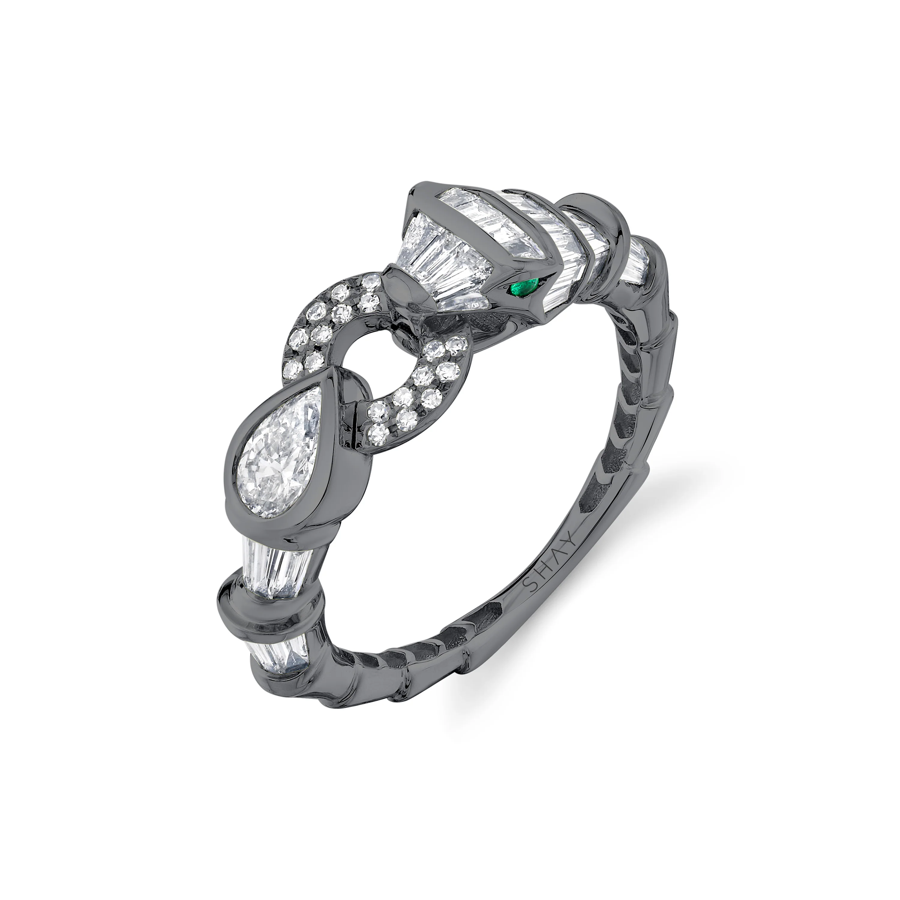 DIAMOND SERPENTINE RING - Image 5