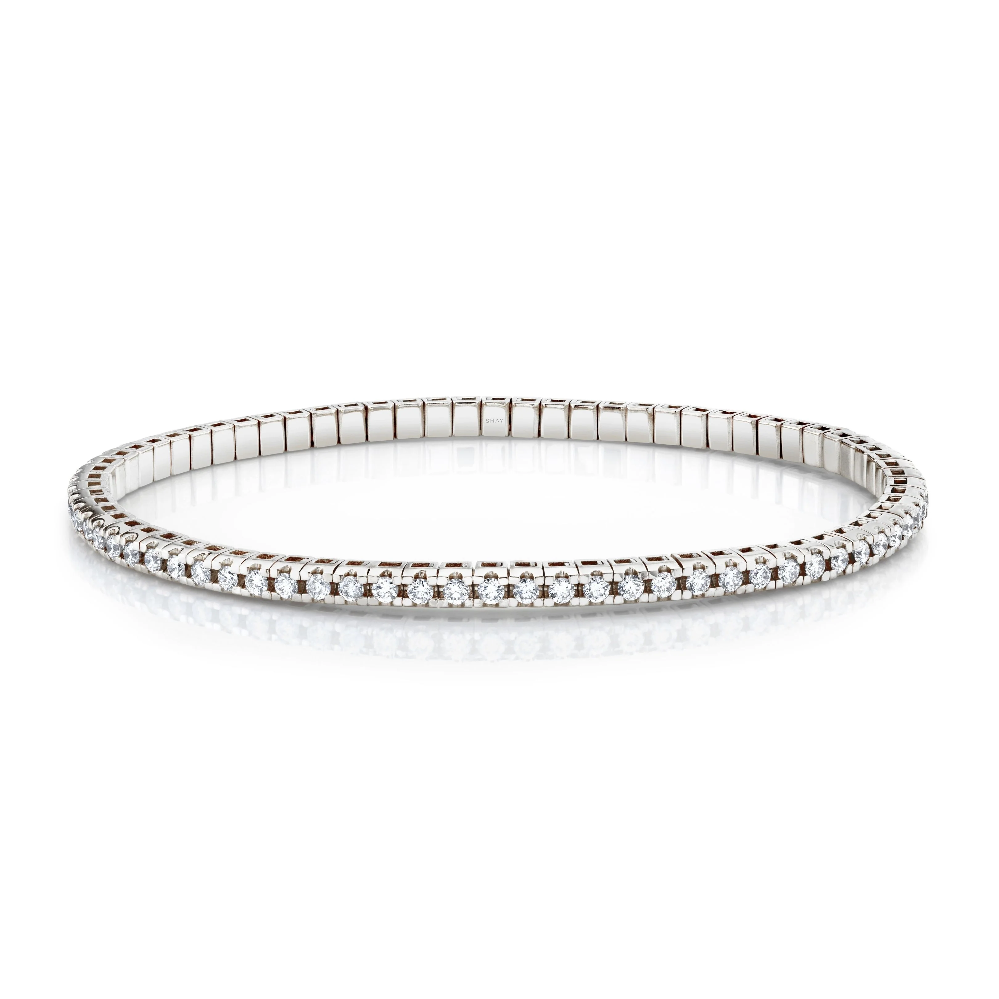 DIAMOND STRETCH TENNIS BRACELET - Image 3