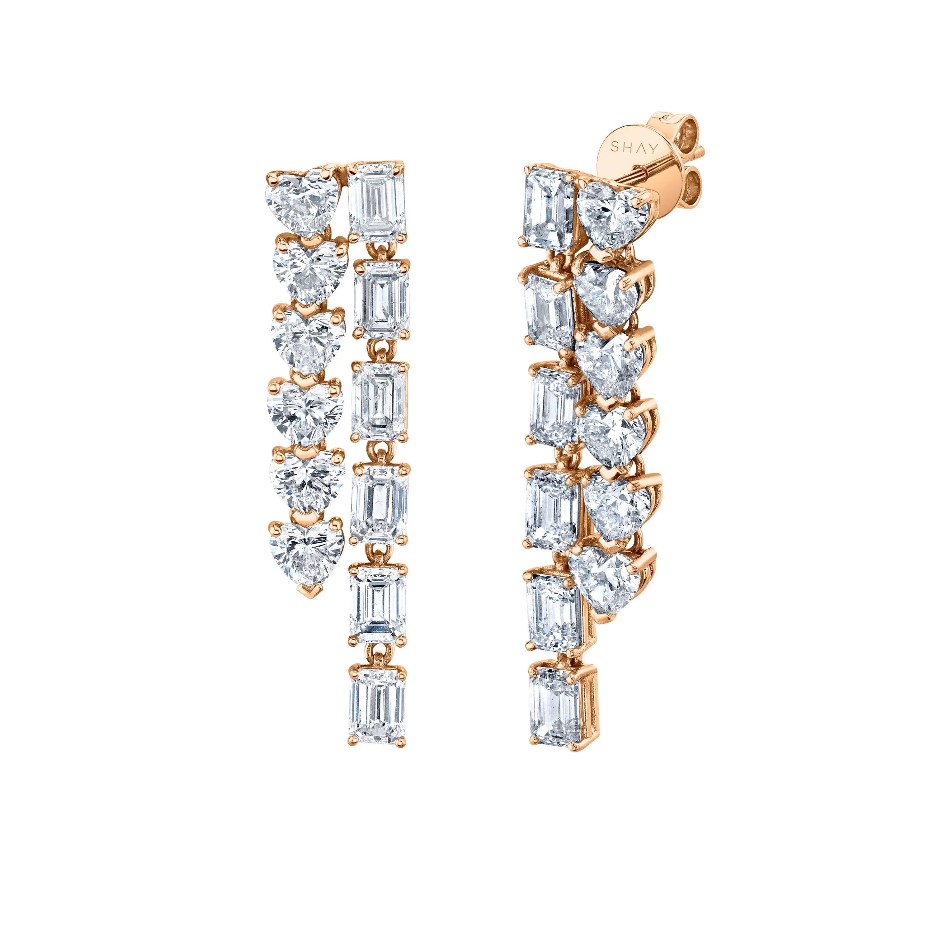 DIAMOND WATERFALL EARRINGS - Image 3