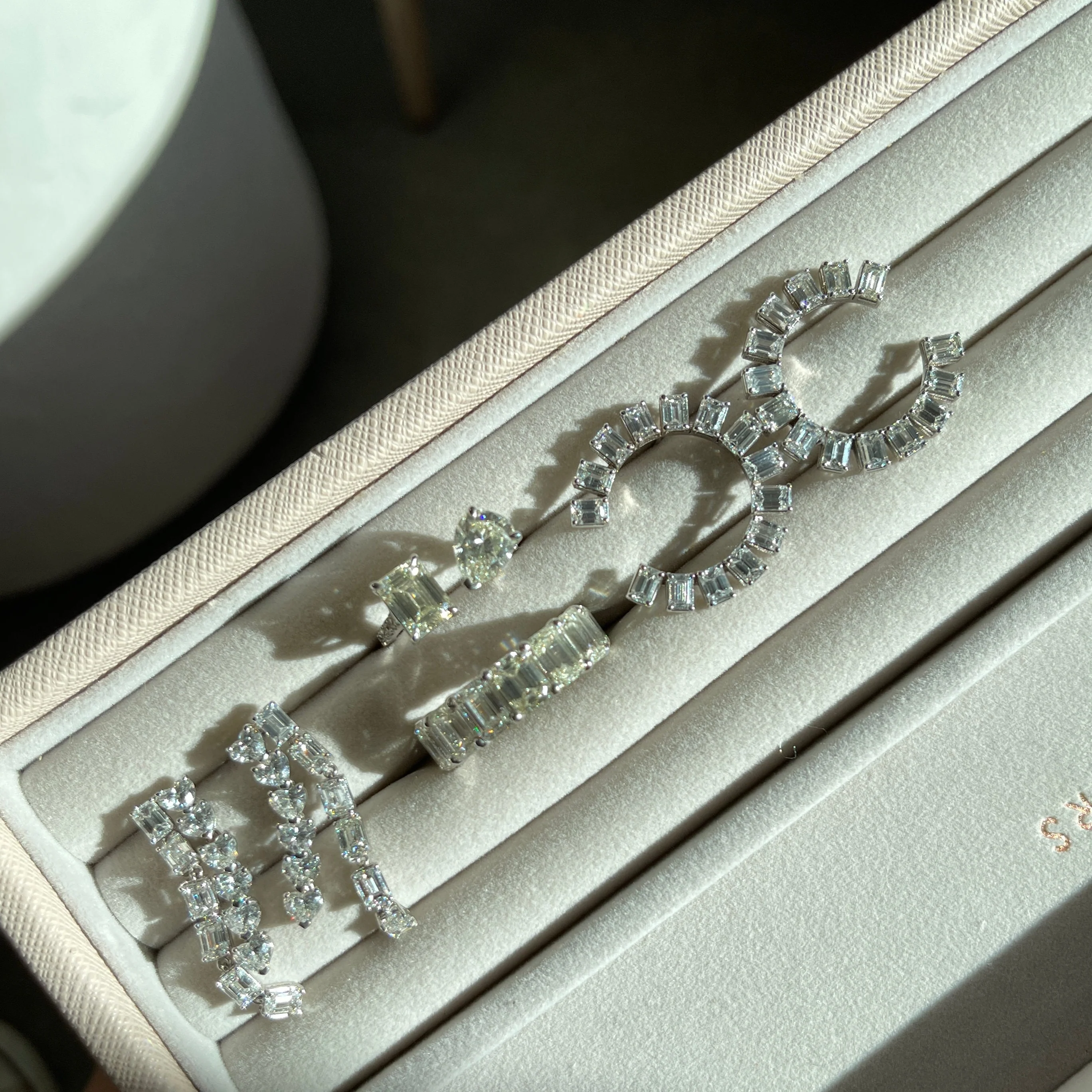 DIAMOND WATERFALL EARRINGS - Image 7