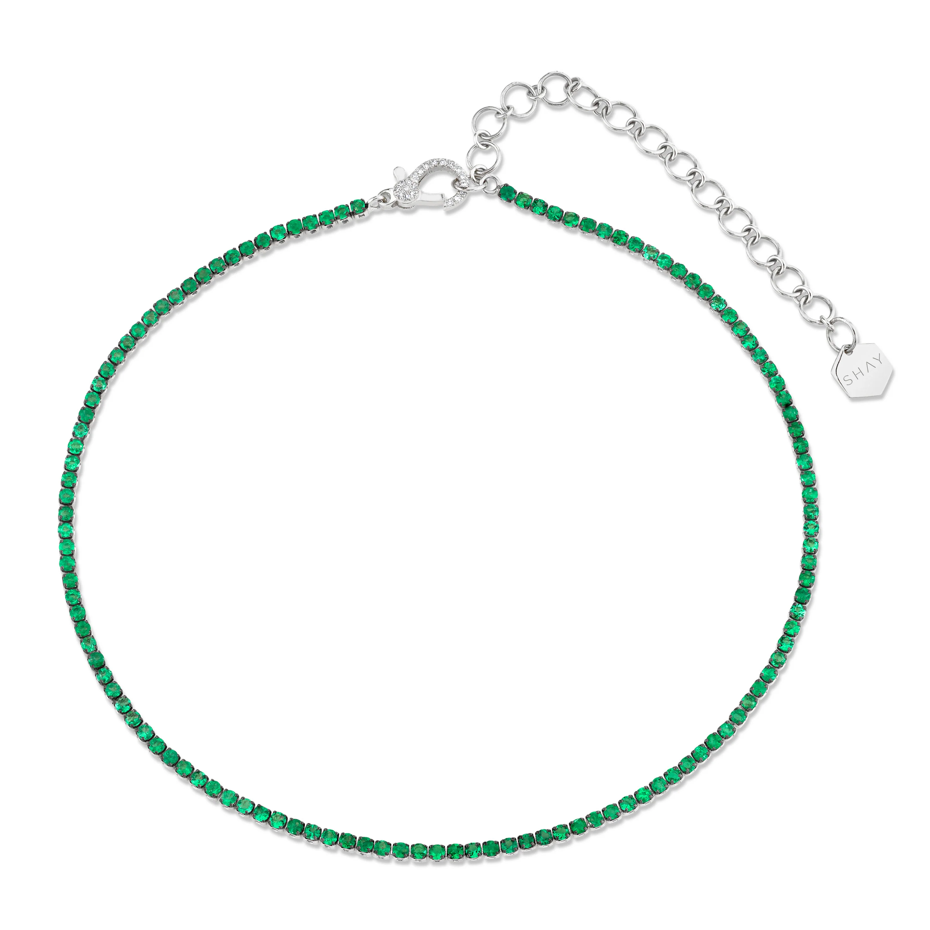 EMERALD THREAD CHOKER - Image 3