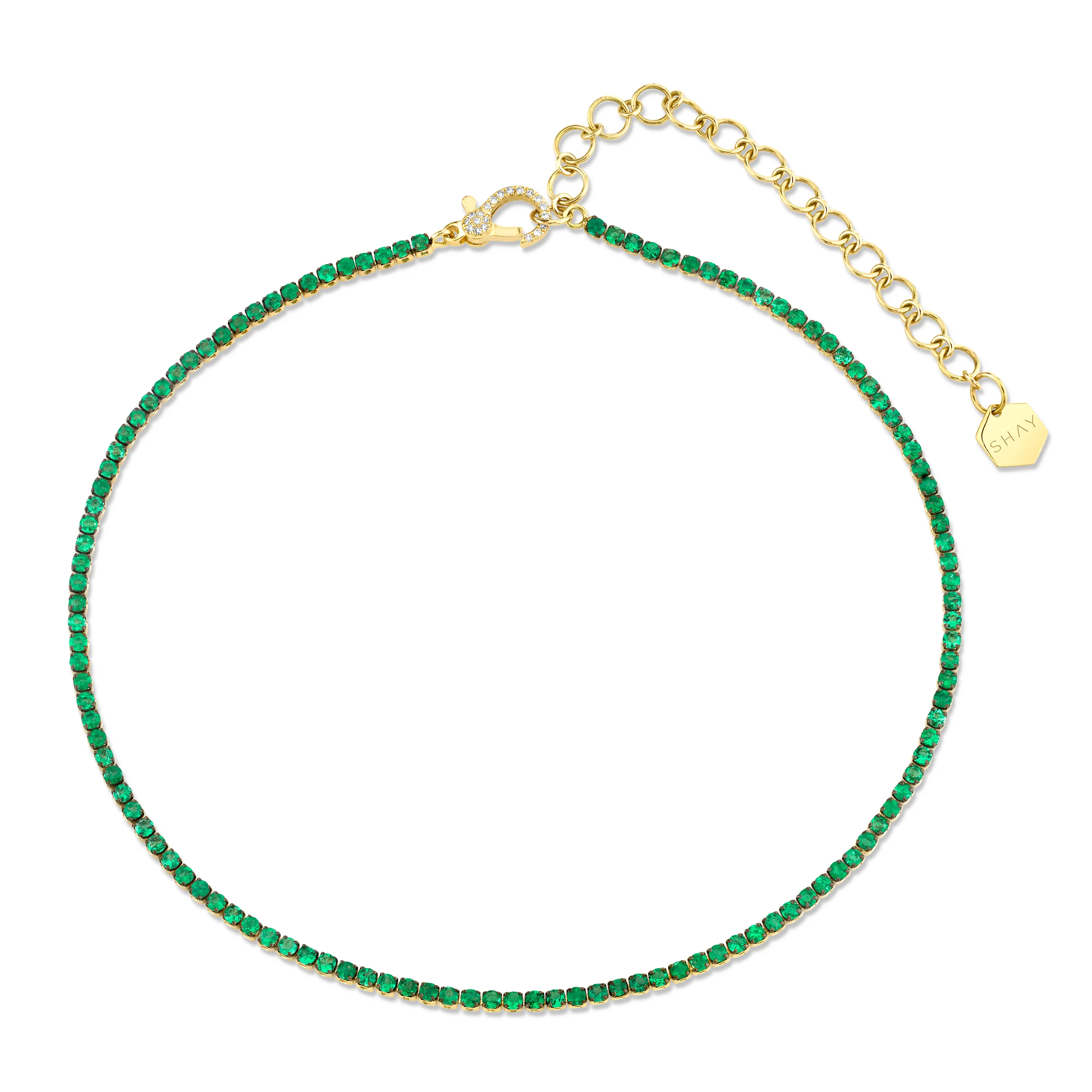 EMERALD THREAD CHOKER - Image 4