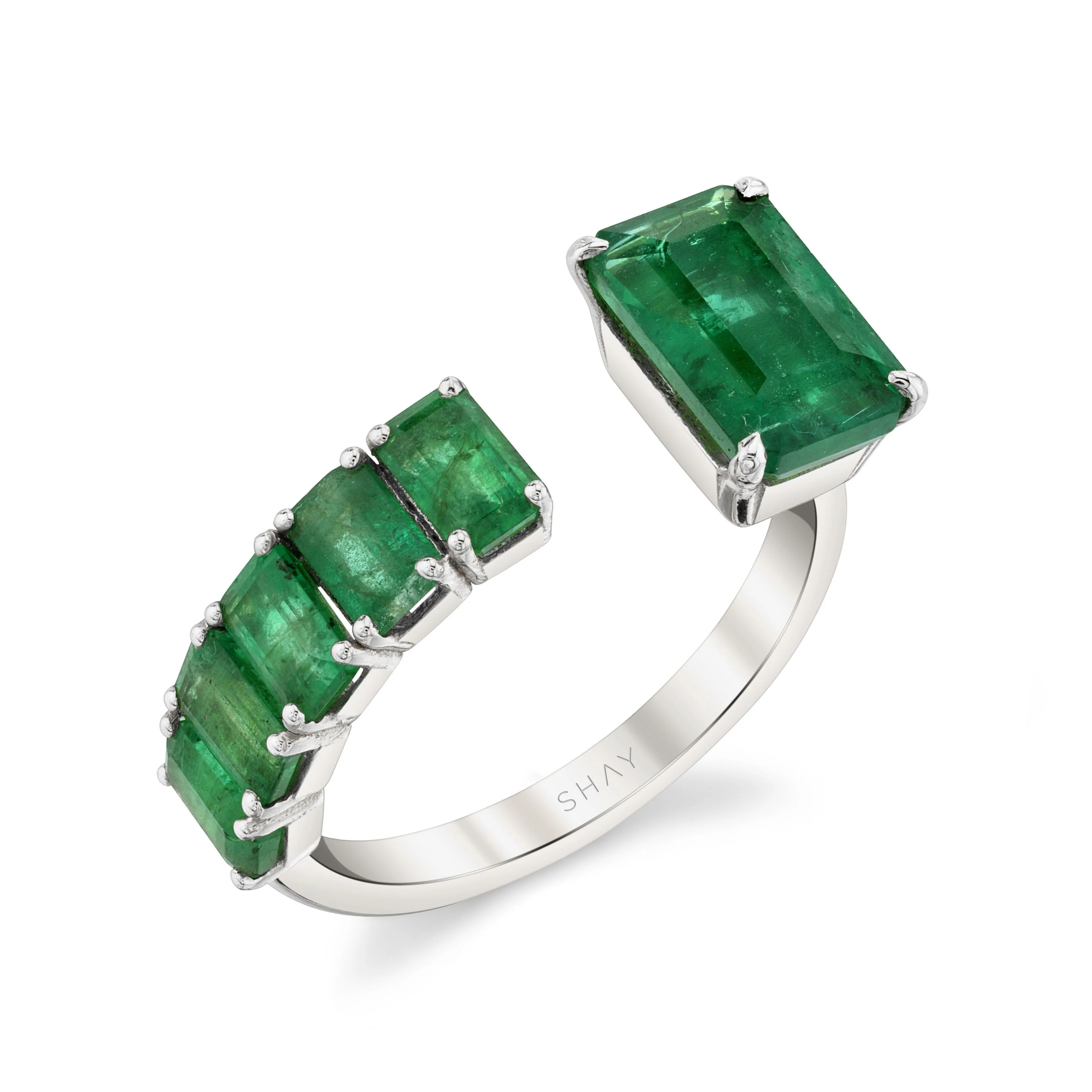 FLOATING EMERALD RING - Image 3