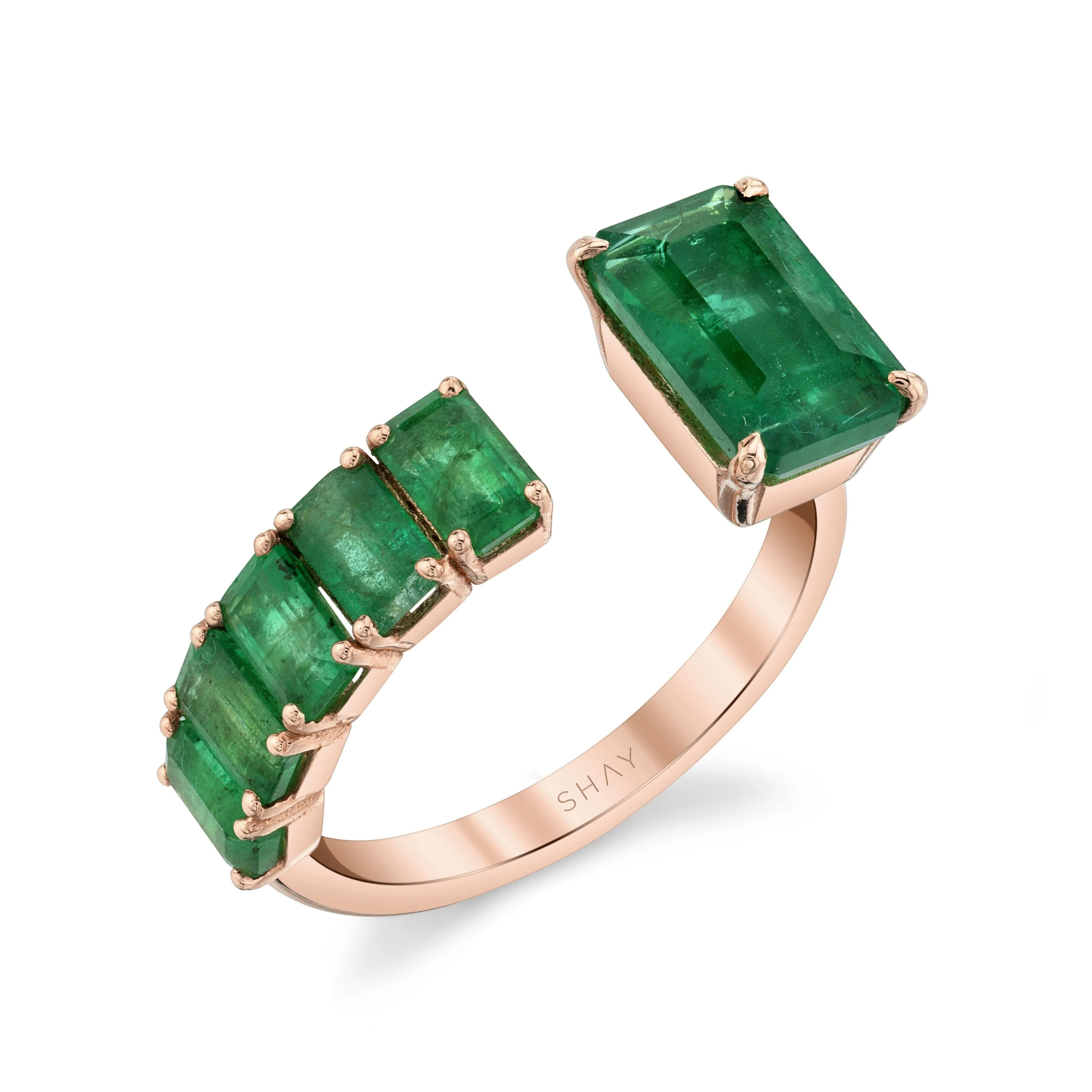 FLOATING EMERALD RING - Image 4