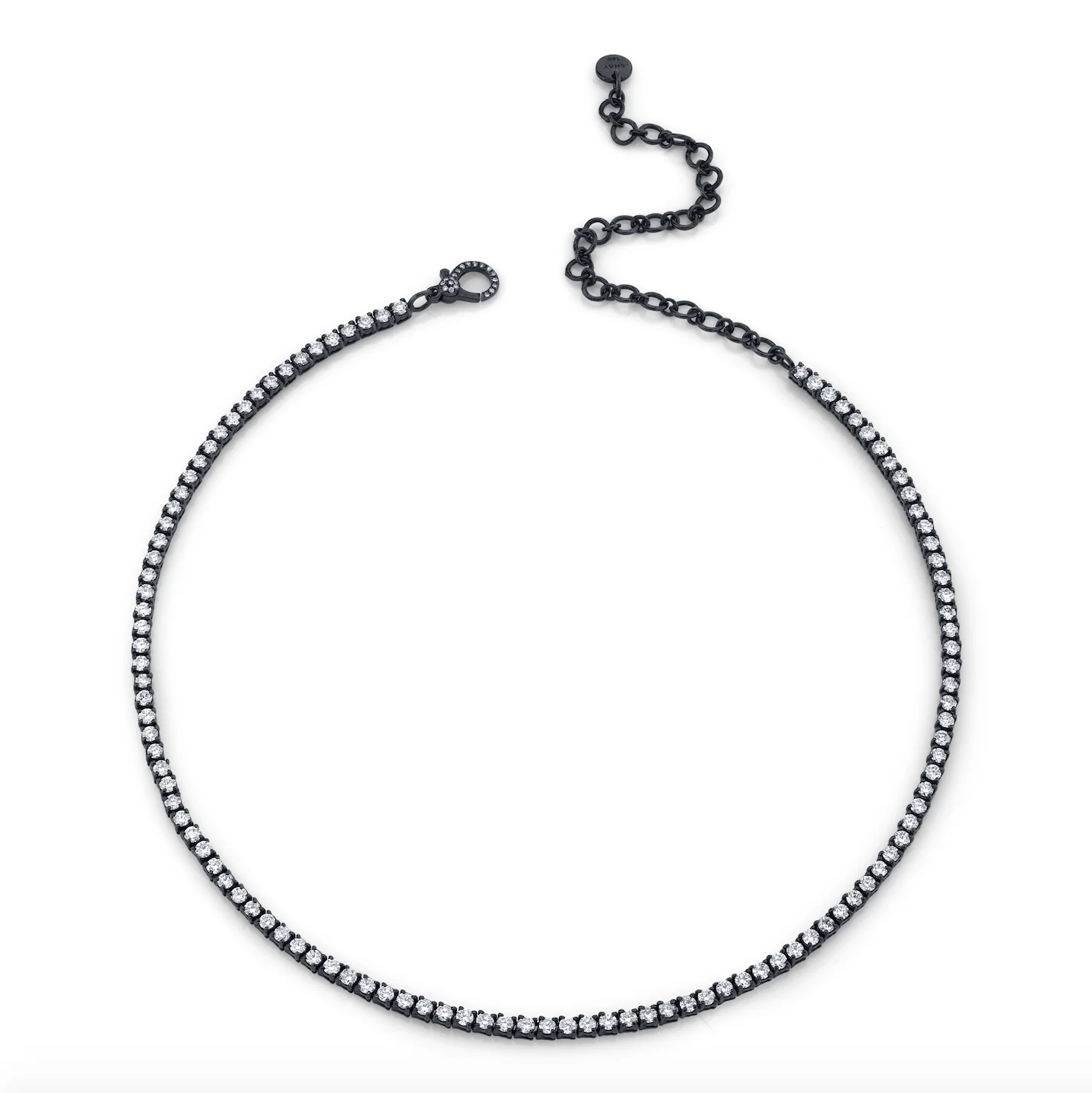 DIAMOND PAVE TENNIS CHOKER - Image 4