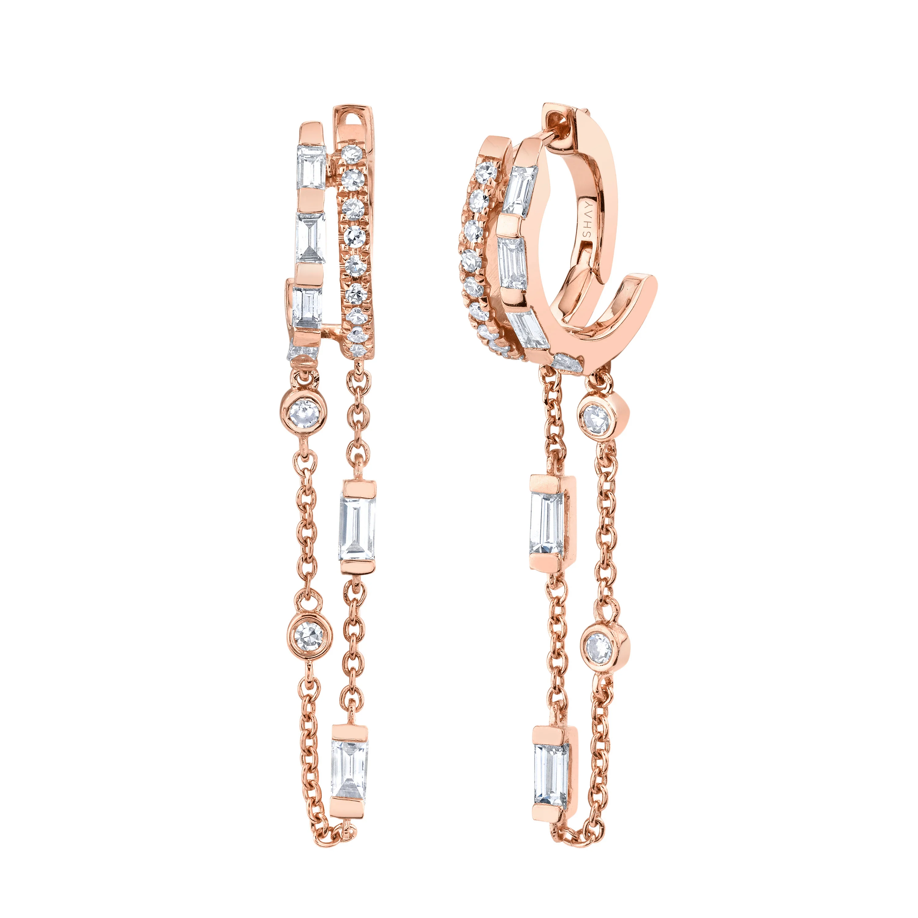 READY TO SHIP DIAMOND DOUBLE FRINGE HUGGIES - Image 4