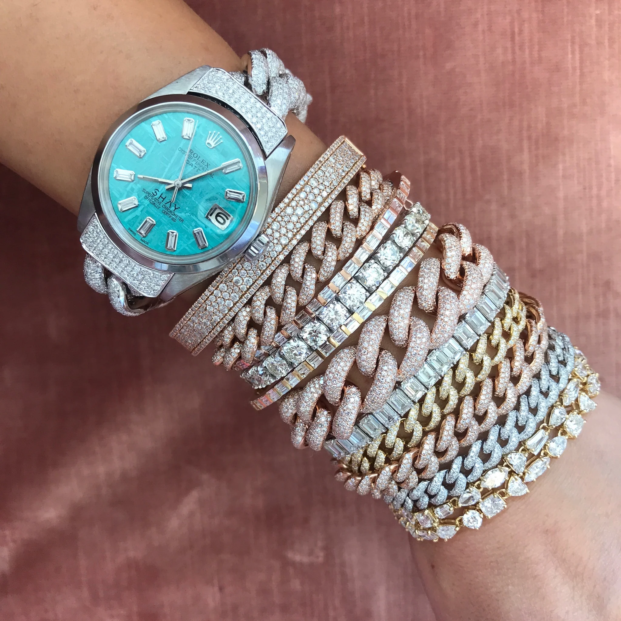 READY TO SHIP DIAMOND TENNIS BRACELET GRAND - Image 5