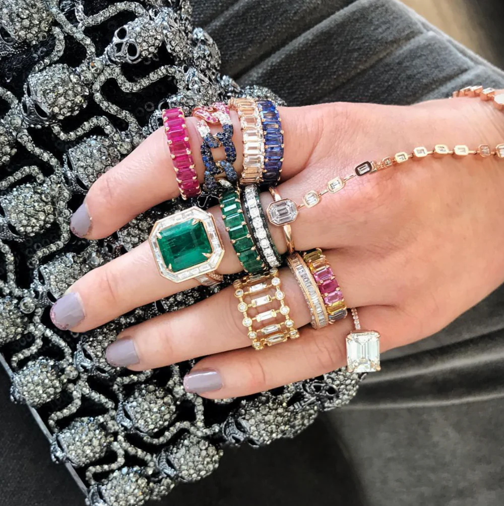 READY TO SHIP RUBY ETERNITY BAND - Image 3