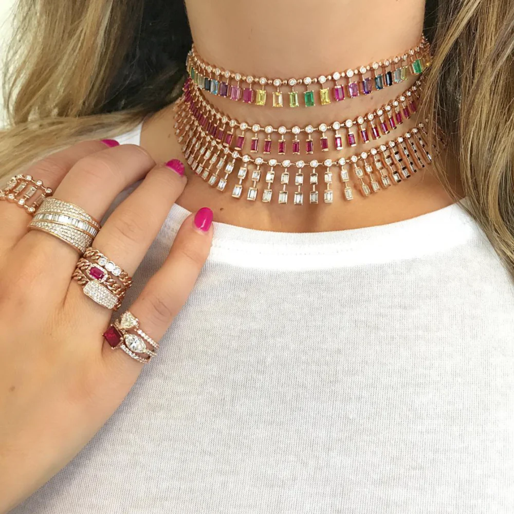 DIAMOND SOLITAIRE MARQUISE PINKY RING - Image 7